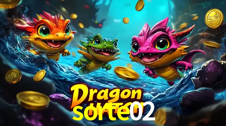 Arte promocional do jogo Dragon Hatch com três adoráveis dragões bebês nadando entre moedas de ouro, um dos slots mais divertidos para jogar no cassino sorte02.